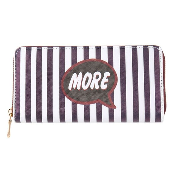 CODE22 More Bubble Striped Wallet - Picture 1 of 1
